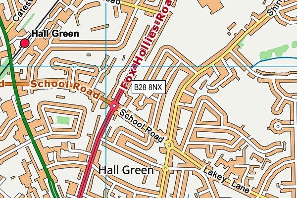 B28 8NX map - OS VectorMap District (Ordnance Survey) B28 8NX map - OS VectorMap District (Ordnance Survey)