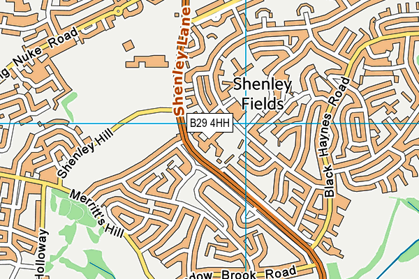 B29 4HH map - OS VectorMap District (Ordnance Survey) B29 4HH map - OS VectorMap District (Ordnance Survey)