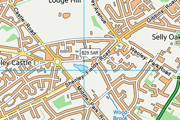 B29 5AR map - OS VectorMap District (Ordnance Survey) B29 5AR map - OS VectorMap District (Ordnance Survey)