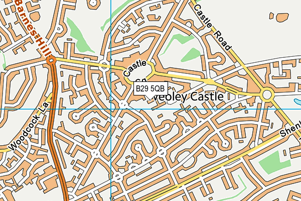 B29 5QB map - OS VectorMap District (Ordnance Survey) B29 5QB map - OS VectorMap District (Ordnance Survey)