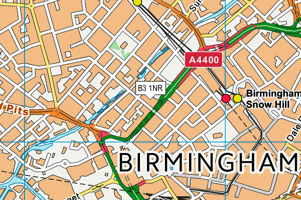 B3 1NR map - OS VectorMap District (Ordnance Survey) B3 1NR map - OS VectorMap District (Ordnance Survey)