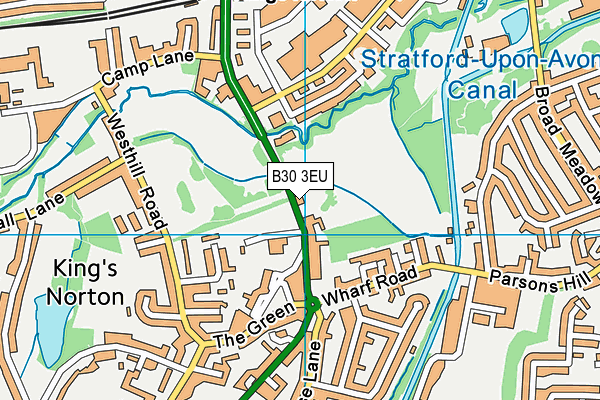 B30 3EU map - OS VectorMap District (Ordnance Survey) B30 3EU map - OS VectorMap District (Ordnance Survey)