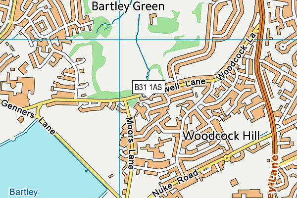 B31 1AS map - OS VectorMap District (Ordnance Survey) B31 1AS map - OS VectorMap District (Ordnance Survey)