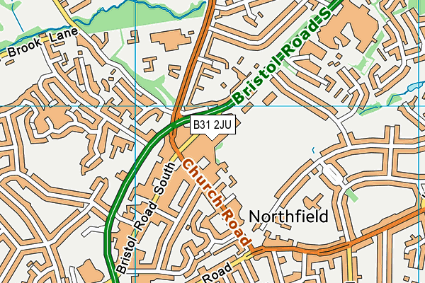 B31 2JU map - OS VectorMap District (Ordnance Survey) B31 2JU map - OS VectorMap District (Ordnance Survey)