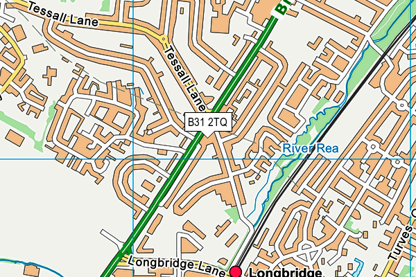 B31 2TQ map - OS VectorMap District (Ordnance Survey) B31 2TQ map - OS VectorMap District (Ordnance Survey)