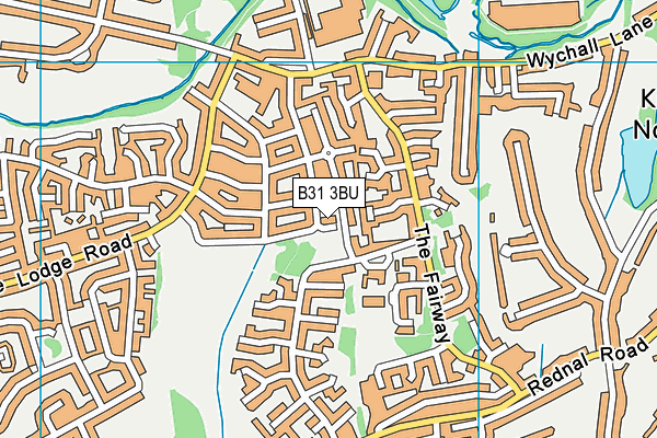 B31 3BU map - OS VectorMap District (Ordnance Survey) B31 3BU map - OS VectorMap District (Ordnance Survey)