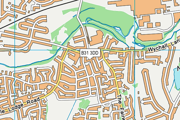 B31 3DD map - OS VectorMap District (Ordnance Survey) B31 3DD map - OS VectorMap District (Ordnance Survey)
