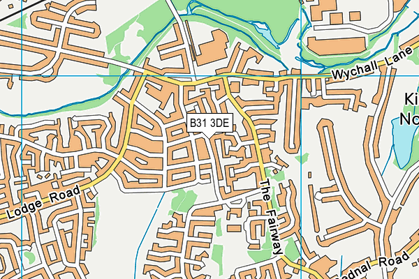 B31 3DE map - OS VectorMap District (Ordnance Survey) B31 3DE map - OS VectorMap District (Ordnance Survey)