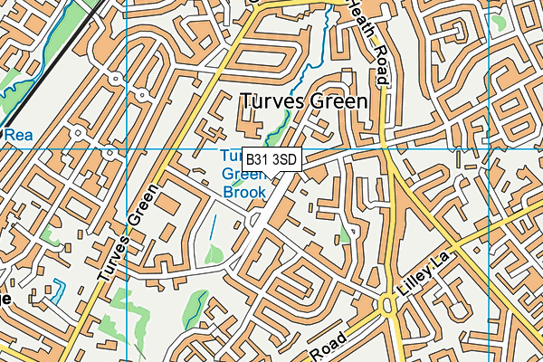 B31 3SD map - OS VectorMap District (Ordnance Survey) B31 3SD map - OS VectorMap District (Ordnance Survey)
