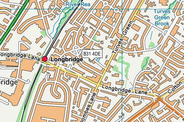 B31 4DE map - OS VectorMap District (Ordnance Survey) B31 4DE map - OS VectorMap District (Ordnance Survey)