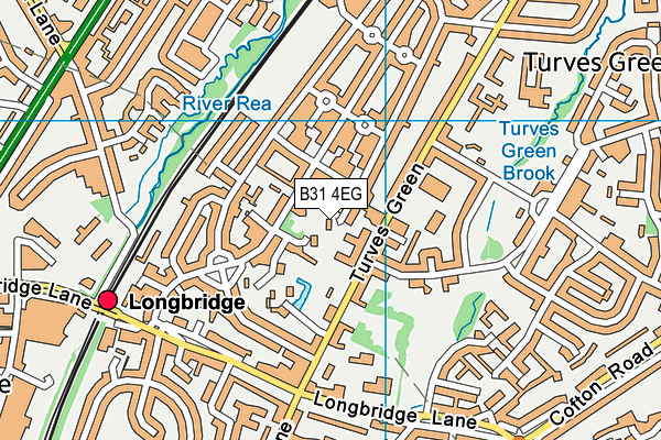 B31 4EG map - OS VectorMap District (Ordnance Survey) B31 4EG map - OS VectorMap District (Ordnance Survey)
