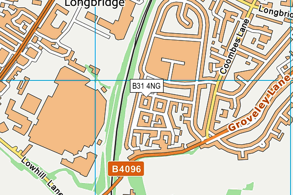 B31 4NG map - OS VectorMap District (Ordnance Survey) B31 4NG map - OS VectorMap District (Ordnance Survey)