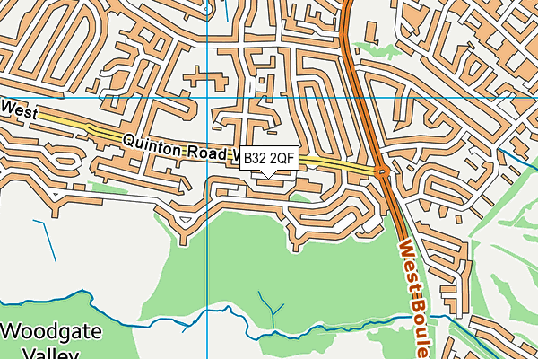 B32 2QF map - OS VectorMap District (Ordnance Survey) B32 2QF map - OS VectorMap District (Ordnance Survey)