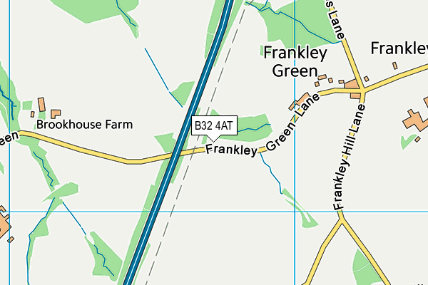 B32 4AT map - OS VectorMap District (Ordnance Survey) B32 4AT map - OS VectorMap District (Ordnance Survey)