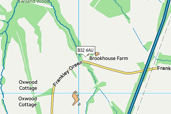 B32 4AU map - OS VectorMap District (Ordnance Survey) B32 4AU map - OS VectorMap District (Ordnance Survey)
