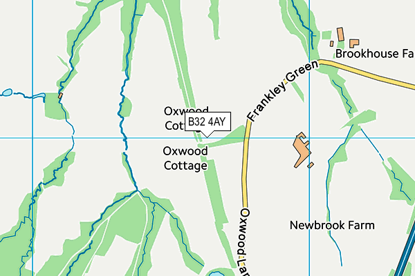 B32 4AY map - OS VectorMap District (Ordnance Survey) B32 4AY map - OS VectorMap District (Ordnance Survey)