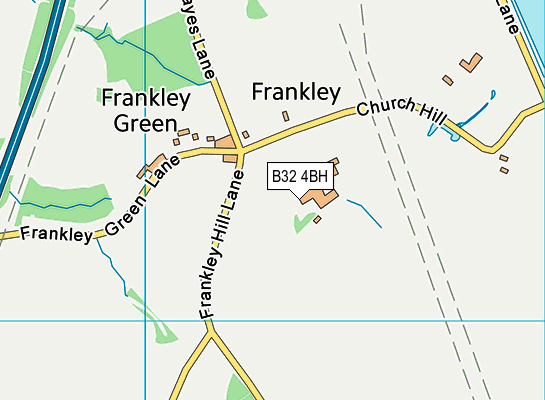 B32 4BH map - OS VectorMap District (Ordnance Survey) B32 4BH map - OS VectorMap District (Ordnance Survey)
