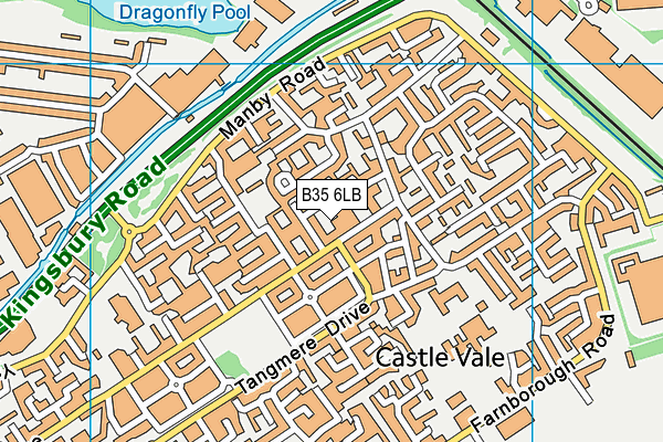 B35 6LB map - OS VectorMap District (Ordnance Survey) B35 6LB map - OS VectorMap District (Ordnance Survey)