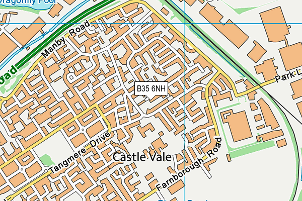 B35 6NH map - OS VectorMap District (Ordnance Survey) B35 6NH map - OS VectorMap District (Ordnance Survey)