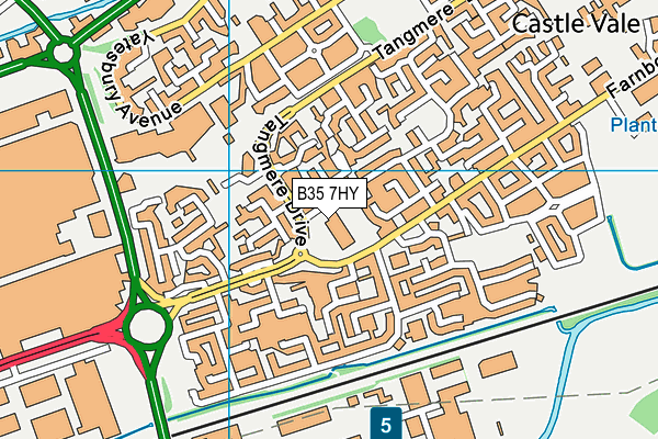B35 7HY map - OS VectorMap District (Ordnance Survey) B35 7HY map - OS VectorMap District (Ordnance Survey)