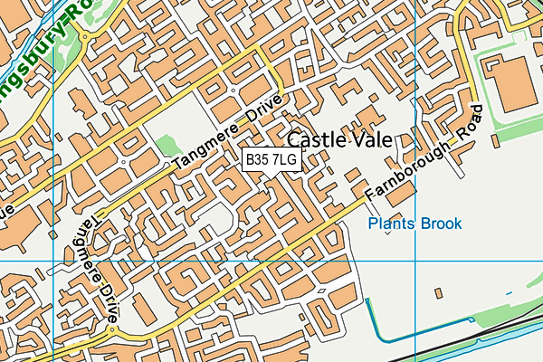 B35 7LG map - OS VectorMap District (Ordnance Survey) B35 7LG map - OS VectorMap District (Ordnance Survey)