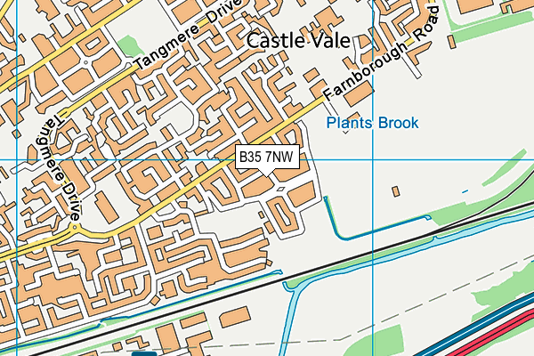 B35 7NW map - OS VectorMap District (Ordnance Survey) B35 7NW map - OS VectorMap District (Ordnance Survey)