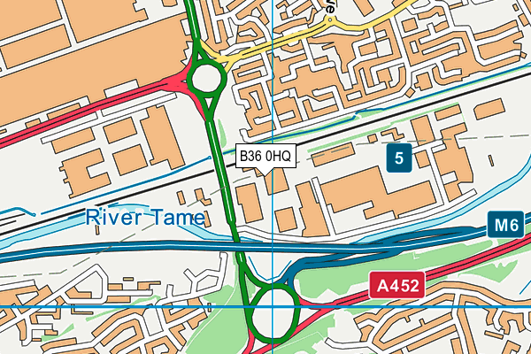 B36 0HQ map - OS VectorMap District (Ordnance Survey) B36 0HQ map - OS VectorMap District (Ordnance Survey)
