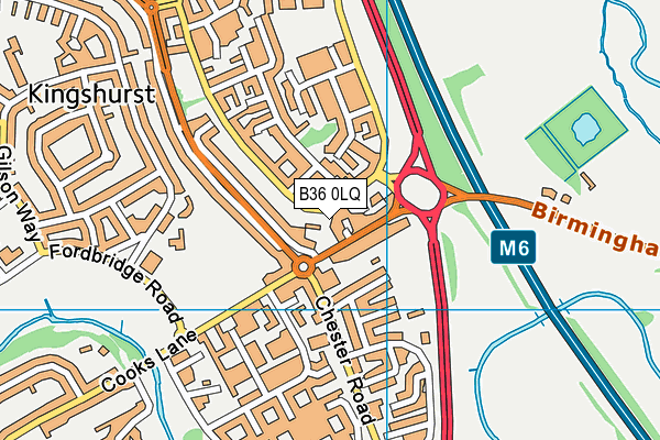 B36 0LQ map - OS VectorMap District (Ordnance Survey) B36 0LQ map - OS VectorMap District (Ordnance Survey)