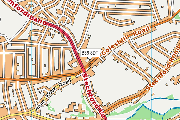 B36 8DT map - OS VectorMap District (Ordnance Survey) B36 8DT map - OS VectorMap District (Ordnance Survey)