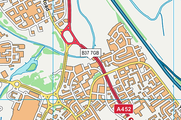 B37 7GB map - OS VectorMap District (Ordnance Survey) B37 7GB map - OS VectorMap District (Ordnance Survey)