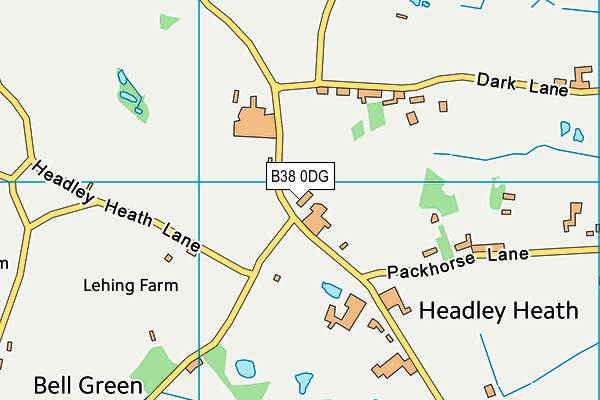 B38 0DG map - OS VectorMap District (Ordnance Survey) B38 0DG map - OS VectorMap District (Ordnance Survey)