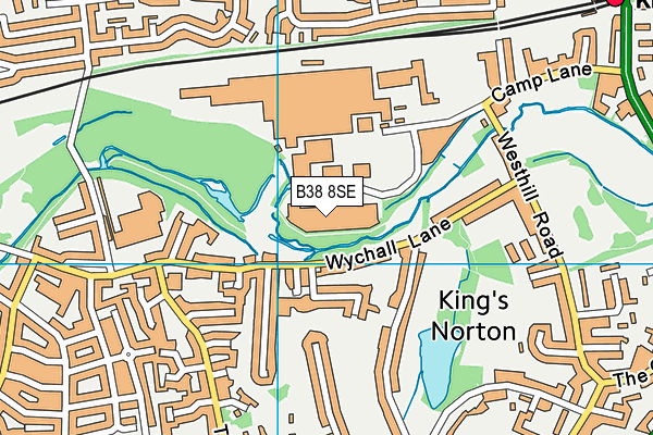 B38 8SE map - OS VectorMap District (Ordnance Survey) B38 8SE map - OS VectorMap District (Ordnance Survey)