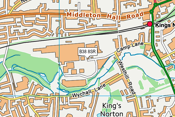 B38 8SR map - OS VectorMap District (Ordnance Survey) B38 8SR map - OS VectorMap District (Ordnance Survey)