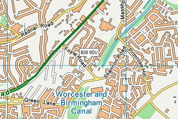 B38 9DU map - OS VectorMap District (Ordnance Survey) B38 9DU map - OS VectorMap District (Ordnance Survey)