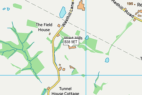 B38 9ET map - OS VectorMap District (Ordnance Survey) B38 9ET map - OS VectorMap District (Ordnance Survey)
