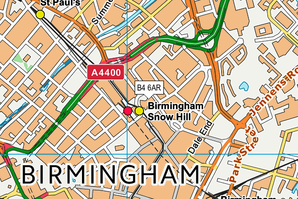 B4 6AR map - OS VectorMap District (Ordnance Survey) B4 6AR map - OS VectorMap District (Ordnance Survey)