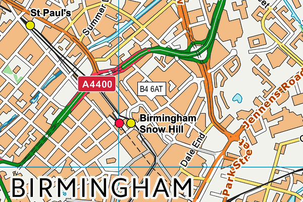 B4 6AT map - OS VectorMap District (Ordnance Survey) B4 6AT map - OS VectorMap District (Ordnance Survey)
