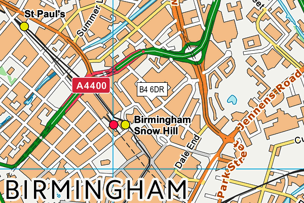 B4 6DR map - OS VectorMap District (Ordnance Survey) B4 6DR map - OS VectorMap District (Ordnance Survey)