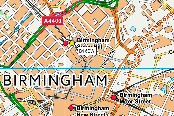 B4 6DW map - OS VectorMap District (Ordnance Survey) B4 6DW map - OS VectorMap District (Ordnance Survey)