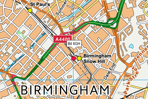 B4 6GH map - OS VectorMap District (Ordnance Survey) B4 6GH map - OS VectorMap District (Ordnance Survey)