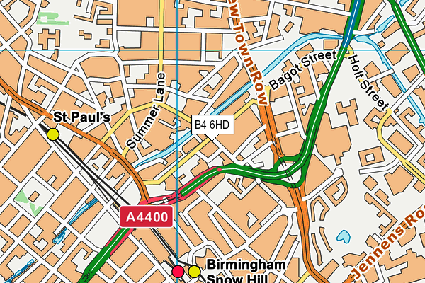 B4 6HD map - OS VectorMap District (Ordnance Survey) B4 6HD map - OS VectorMap District (Ordnance Survey)