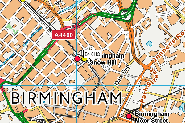 B4 6HQ map - OS VectorMap District (Ordnance Survey) B4 6HQ map - OS VectorMap District (Ordnance Survey)
