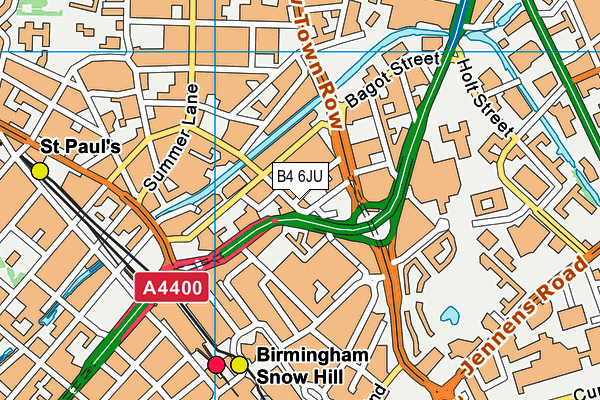 B4 6JU map - OS VectorMap District (Ordnance Survey) B4 6JU map - OS VectorMap District (Ordnance Survey)