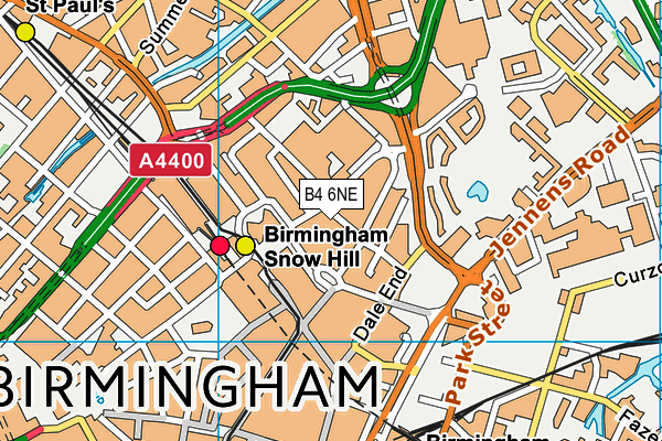 B4 6NE map - OS VectorMap District (Ordnance Survey) B4 6NE map - OS VectorMap District (Ordnance Survey)