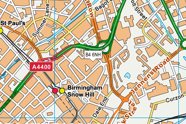 B4 6NH map - OS VectorMap District (Ordnance Survey) B4 6NH map - OS VectorMap District (Ordnance Survey)