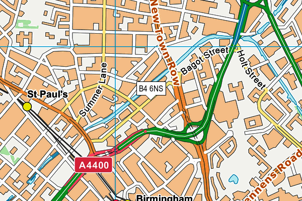 B4 6NS map - OS VectorMap District (Ordnance Survey) B4 6NS map - OS VectorMap District (Ordnance Survey)