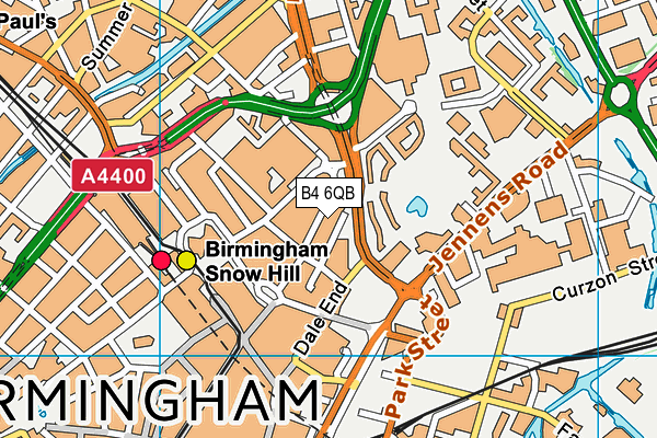B4 6QB map - OS VectorMap District (Ordnance Survey) B4 6QB map - OS VectorMap District (Ordnance Survey)