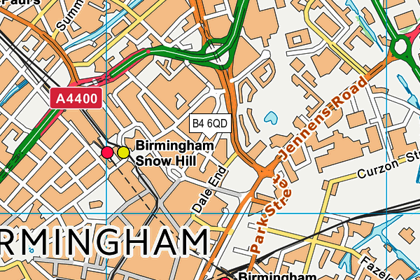 B4 6QD map - OS VectorMap District (Ordnance Survey) B4 6QD map - OS VectorMap District (Ordnance Survey)
