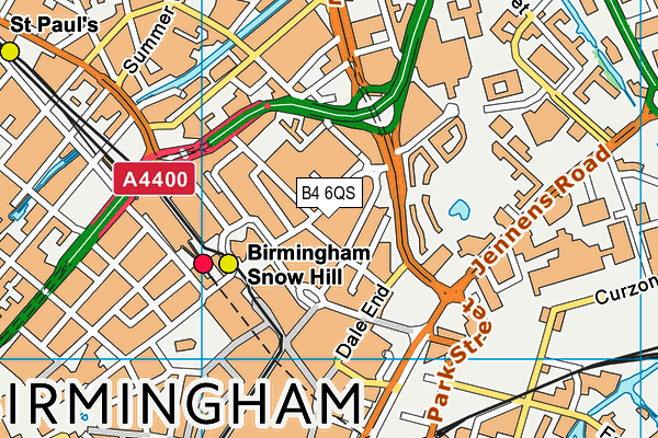 B4 6QS map - OS VectorMap District (Ordnance Survey) B4 6QS map - OS VectorMap District (Ordnance Survey)