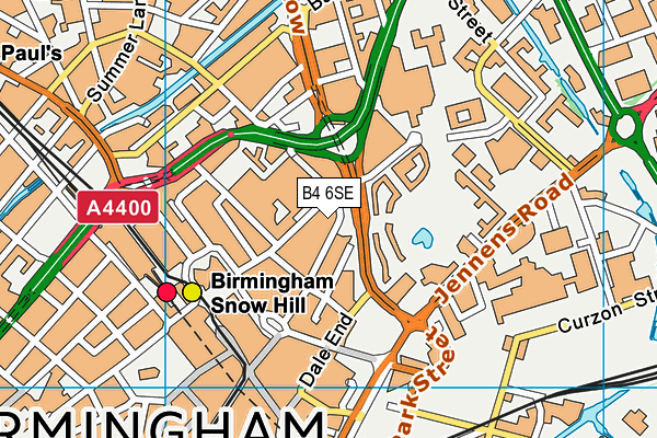 B4 6SE map - OS VectorMap District (Ordnance Survey) B4 6SE map - OS VectorMap District (Ordnance Survey)